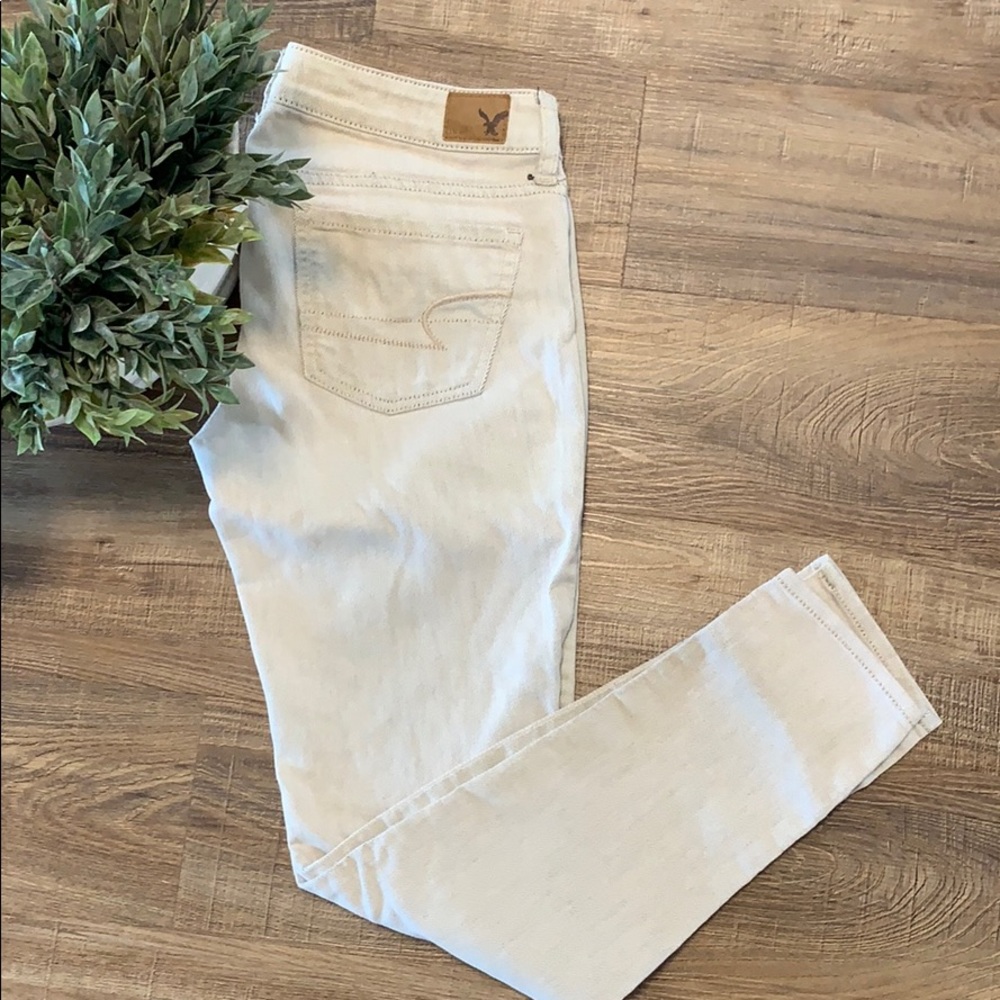 American eagle jegging khaki